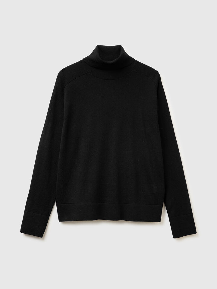 TURTLE NECK SWEATER Women image number 5